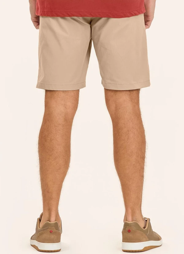 Diametro - Bermuda Masculina em Sarja Marrom 2