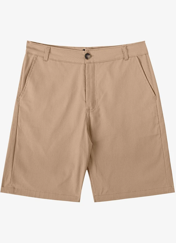 Diametro - Bermuda Masculina em Sarja Marrom 5