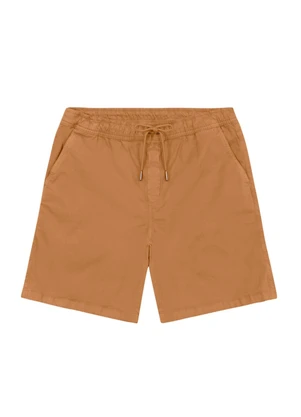 Essendi - Bermuda Masculina em Sarja Marrom - ESSENDI