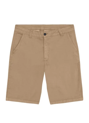 Essendi - Bermuda Masculina em Sarja Marrom - ESSENDI
