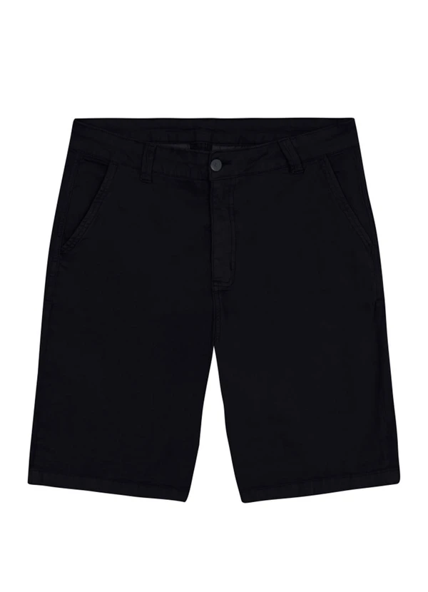Essendi - Bermuda Masculina em Sarja Marrom