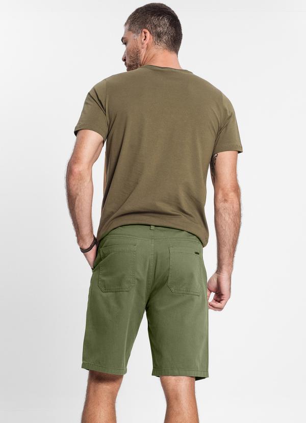 Diametro - Bermuda Masculina em Sarja Verde 4