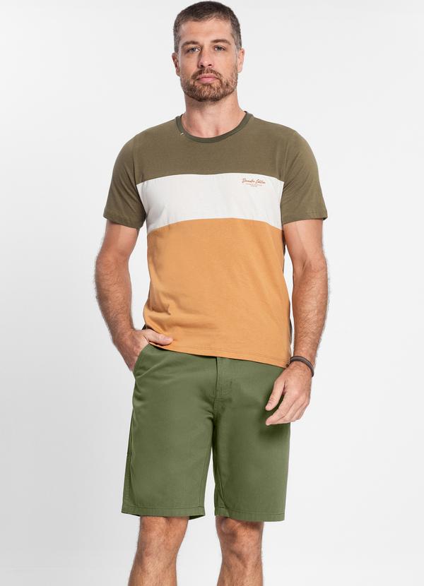 Diametro - Bermuda Masculina em Sarja Verde 5