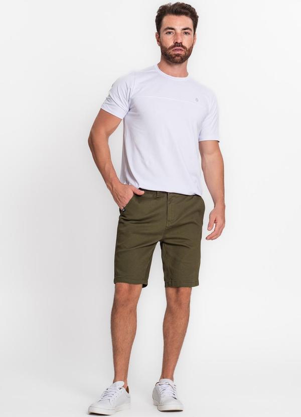 Diametro - Bermuda Masculina em Sarja Verde 3