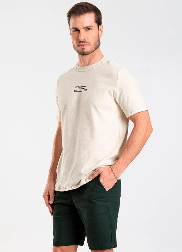 Diametro - Bermuda Masculina em Sarja Verde 3