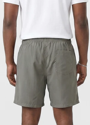 Rovitex - Bermuda Masculina em Suede com Bolsos Cinza - ROVITEX