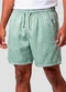 Select - Bermuda Masculina em Suede com Bolsos Bege - variação: Verde