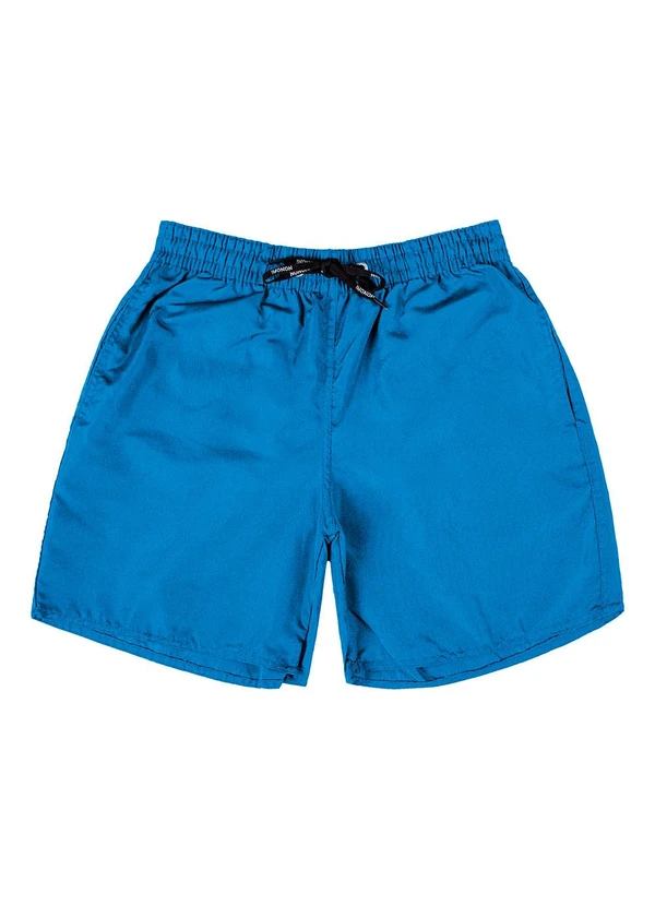 Select - Bermuda Masculina em Tactel com Bolsos Azul
