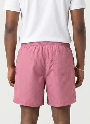 Rovitex - Bermuda Masculina em Tactel com Bolsos Rosa - ROVITEX