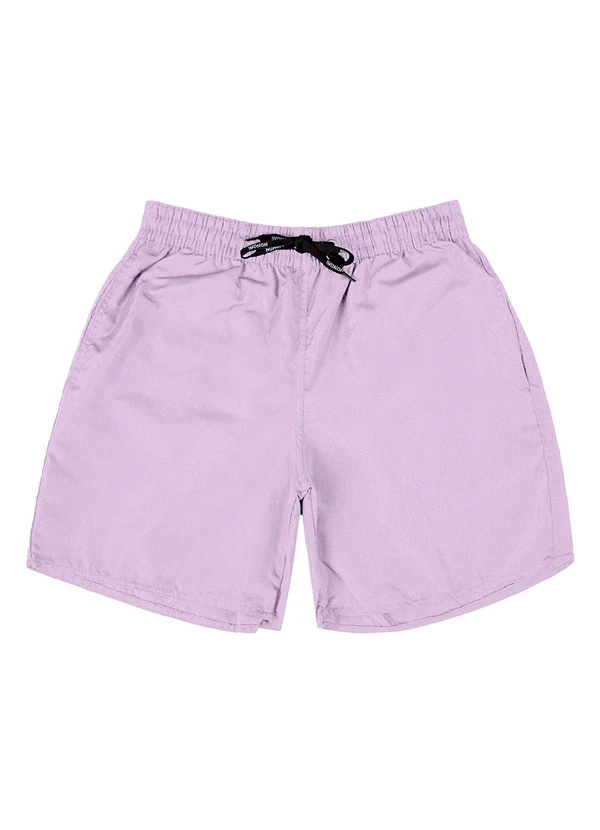 Select - Bermuda Masculina em Tactel com Bolsos Roxo