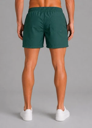Select - Bermuda Masculina em Tactel com Bolsos Verde - SELECT