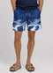 Rovitex - Bermuda Masculina Estampada Tactel Laranja - variação: Azul