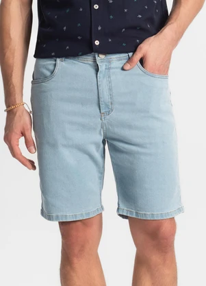 Diametro - Bermuda Masculina Jeans Azul - DIAMETRO