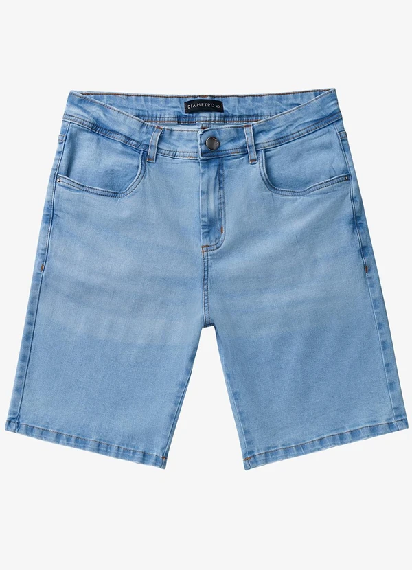 Diametro - Bermuda Masculina Jeans Azul 5