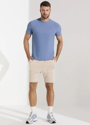 Veev - Bermuda Masculina Malha Neomotion Bege - VEEV