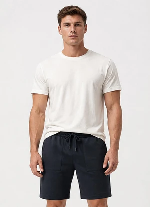 Veev - Bermuda Masculina Malha Neomotion Preto - VEEV