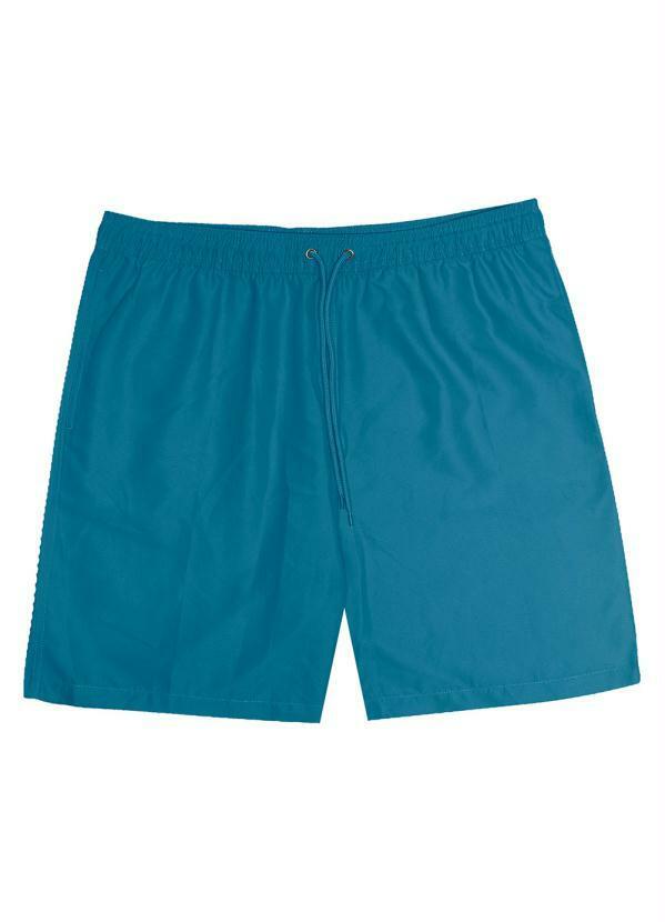 Rovitex - Bermuda Masculina Microfibra Azul