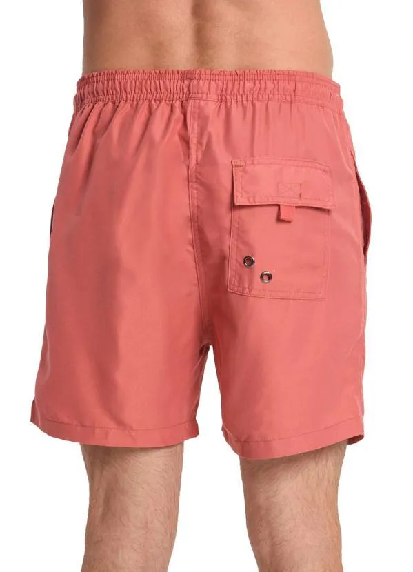 Rovitex - Bermuda Masculina Microfibra Laranja 2