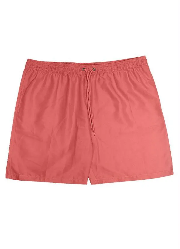 Rovitex - Bermuda Masculina Microfibra Laranja 5