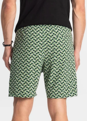Diametro - Bermuda Masculina Microfibra Verde - DIAMETRO