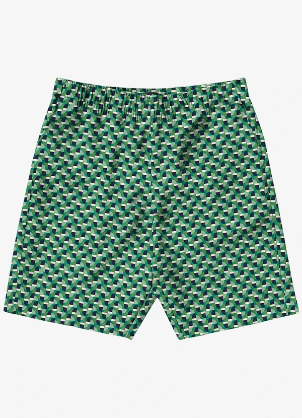 Diametro - Bermuda Masculina Microfibra Verde 5