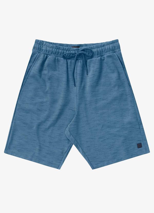 Diametro - Bermuda Masculina Moletinho Azul 5