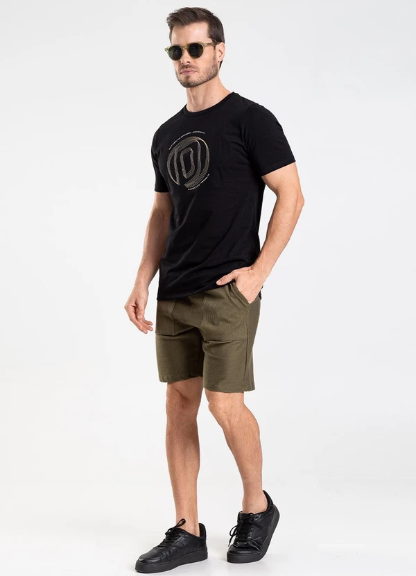 Diametro - Bermuda Masculina Moletinho Gorgurinho Verde 4