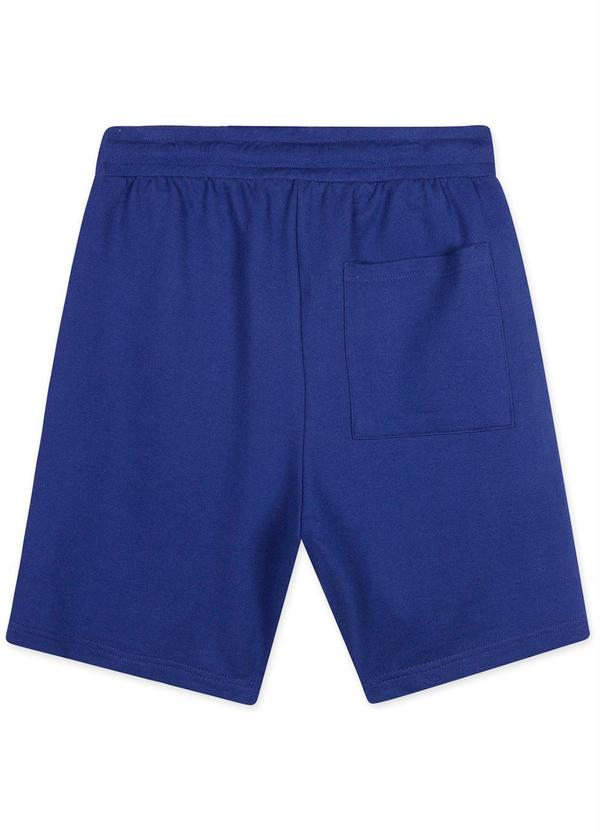 Pakalolo - Bermuda Masculina Moletom Azul 4