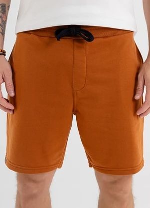 The Philippines - Bermuda Masculina Moletom Marrom - THE PHILIPPINES