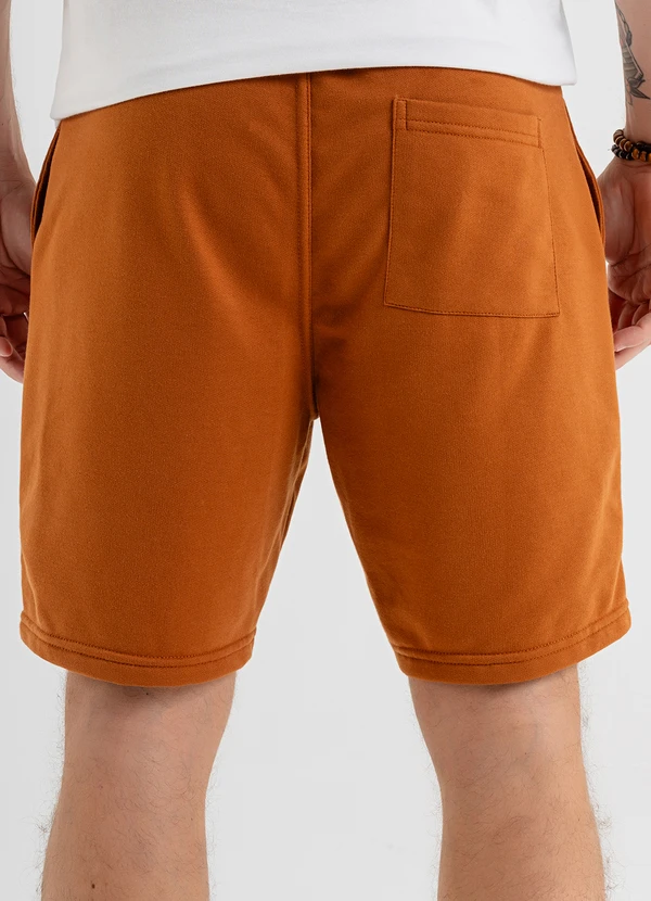 The Philippines - Bermuda Masculina Moletom Marrom 2