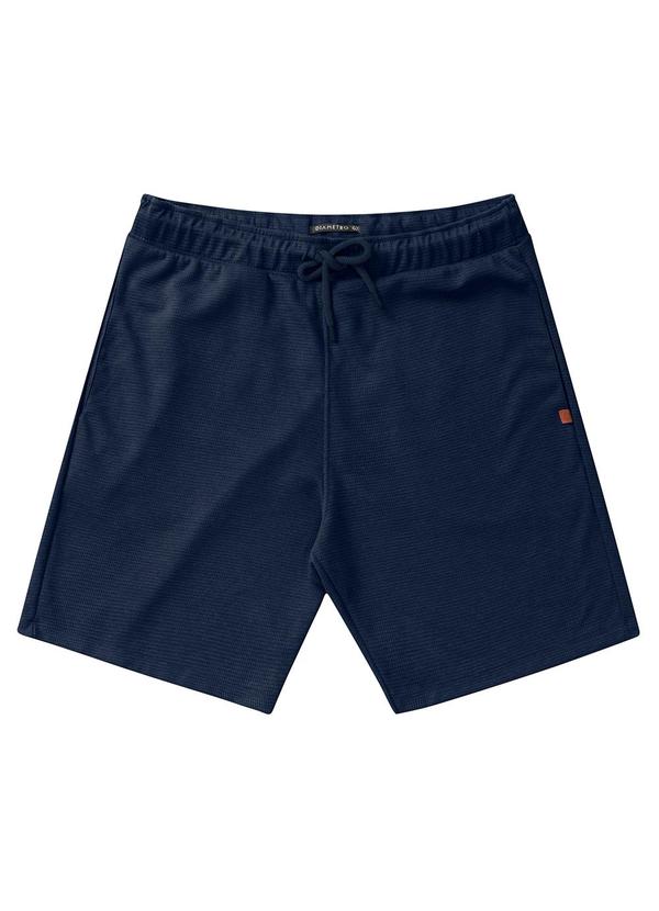 Diametro - Bermuda Masculina Plus Size Azul