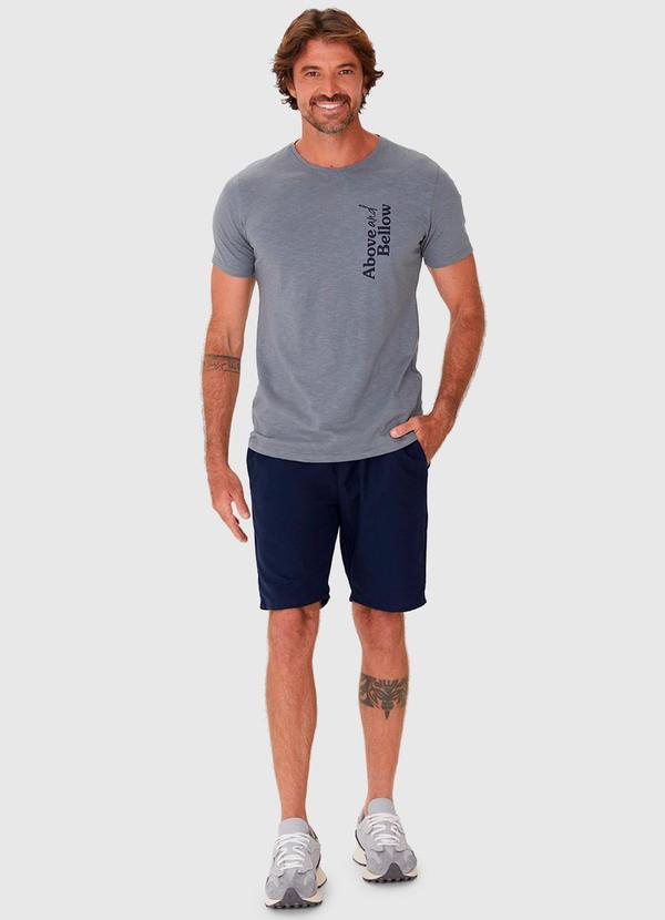 Malwee - Bermuda Masculina Plus Size Bolso Faca Azul 3