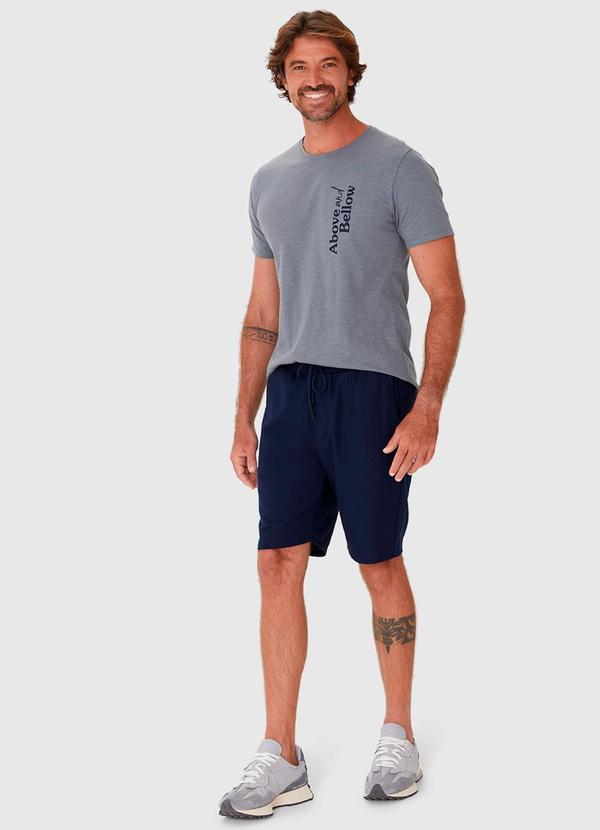 Malwee - Bermuda Masculina Plus Size Bolso Faca Azul 4