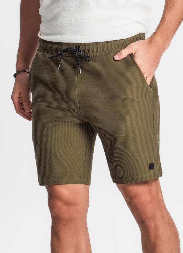 Diametro - Bermuda Masculina Plus Size Verde