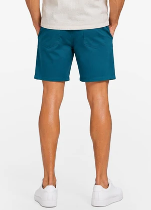Diametro - Bermuda Masculina Sarja Cotton Azul - DIAMETRO