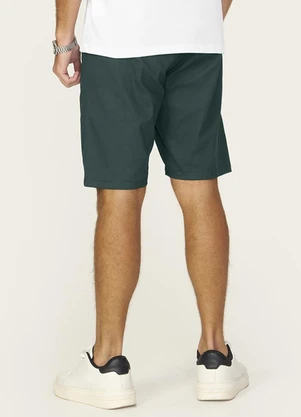 Diametro - Bermuda Masculina Sarja Cotton Verde - DIAMETRO