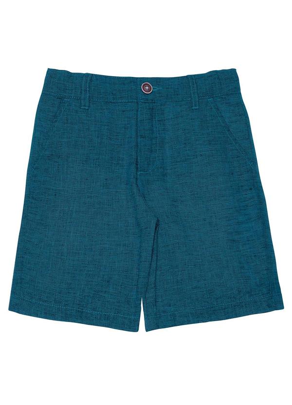 Select - Bermuda Masculina Tecido Select Azul