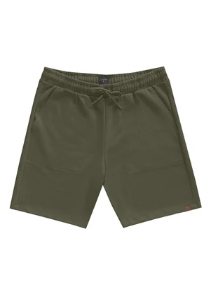 Diametro - Bermuda Masculino de Moletinho Piquê Verde - DIAMETRO