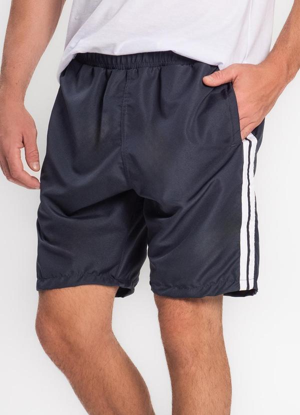 Select - Bermuda Microfibra Masculina Azul