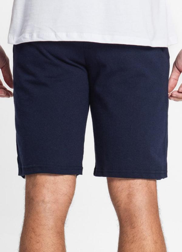 Rovitex - Bermuda Moletom Masculina Azul 2