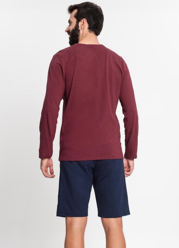 Rovitex - Bermuda Moletom Masculina Kohmar Azul 4