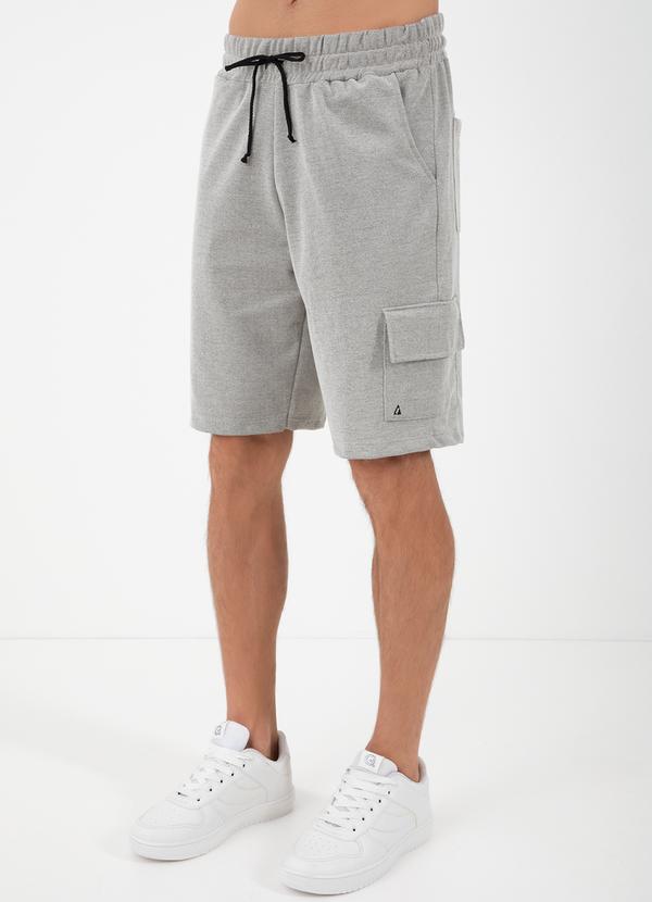 Actual - Bermuda Piquet Actual Cinza