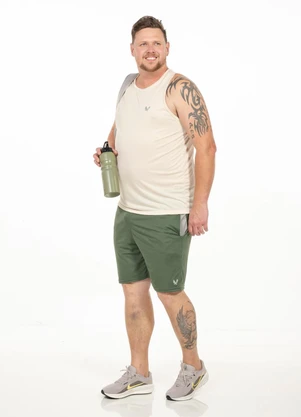 Decoy - Bermuda Plus Size com Bolso Verde - DECOY