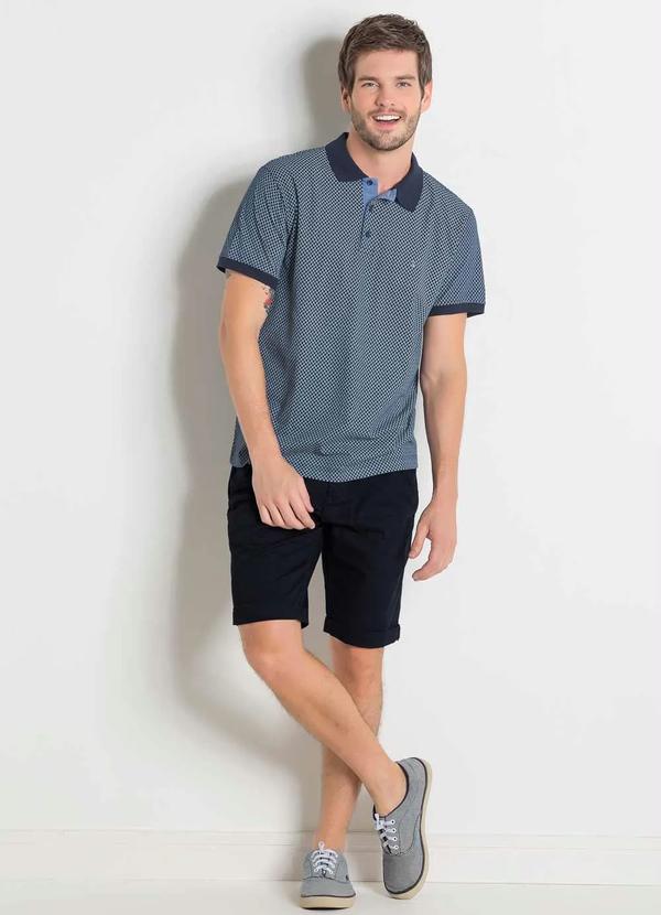 Actual - Bermuda Preta com Bolsos Frente e Costas 3