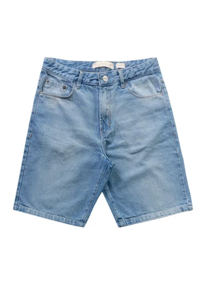 Aurus - Bermuda Regular Jeans Claro - AURUS
