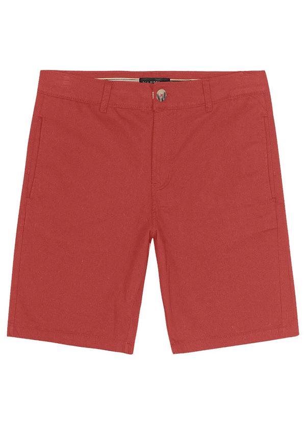 Diametro - Bermuda Sarja Masculina Marrom