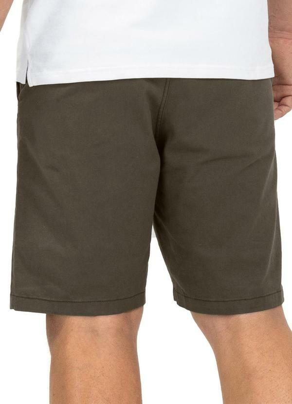 Diametro - Bermuda Sarja Masculina Verde 2
