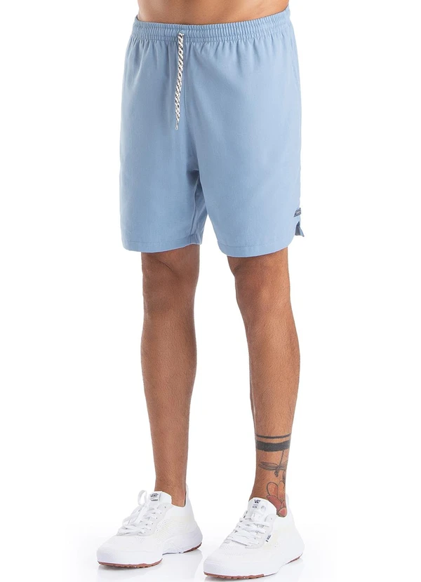 Biogás - Bermuda Sarja Viscolinho Azul 1