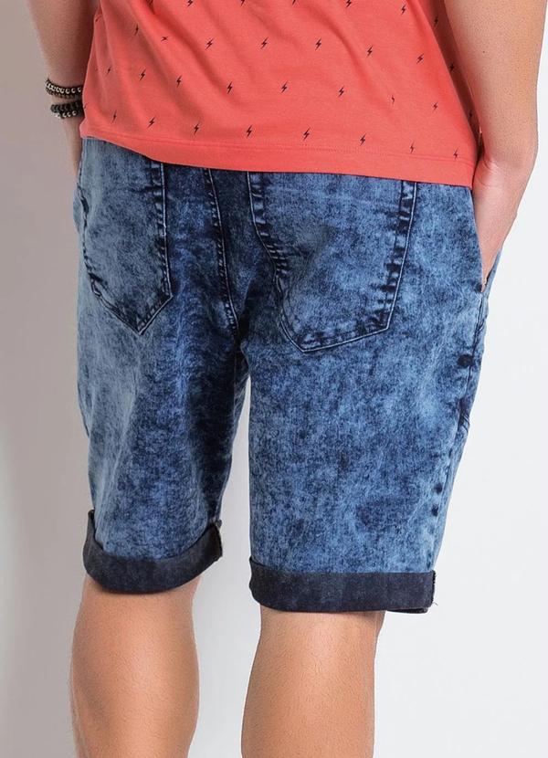 Outlet - Bermuda Saruel Jeans com Amarração 2