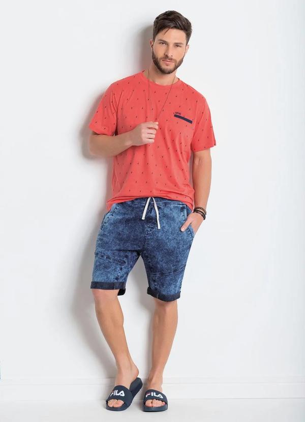 Outlet - Bermuda Saruel Jeans com Amarração 3